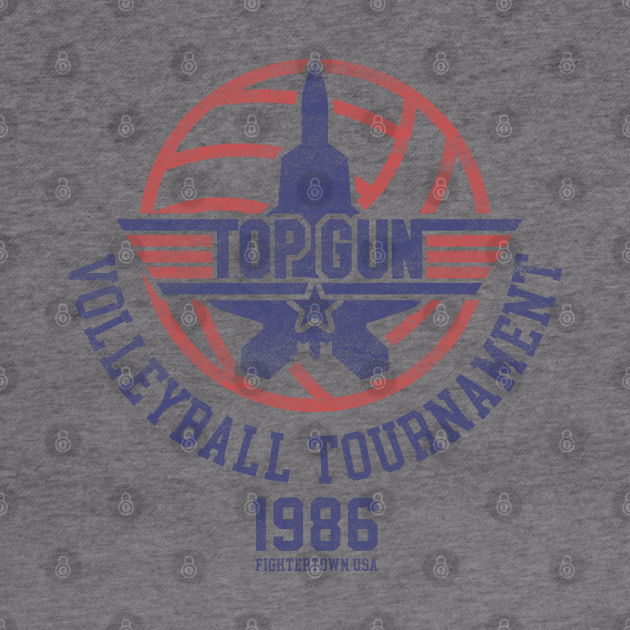 Top Gun Volleyball Tournament - Top Gun - Hoodie | TeePublic